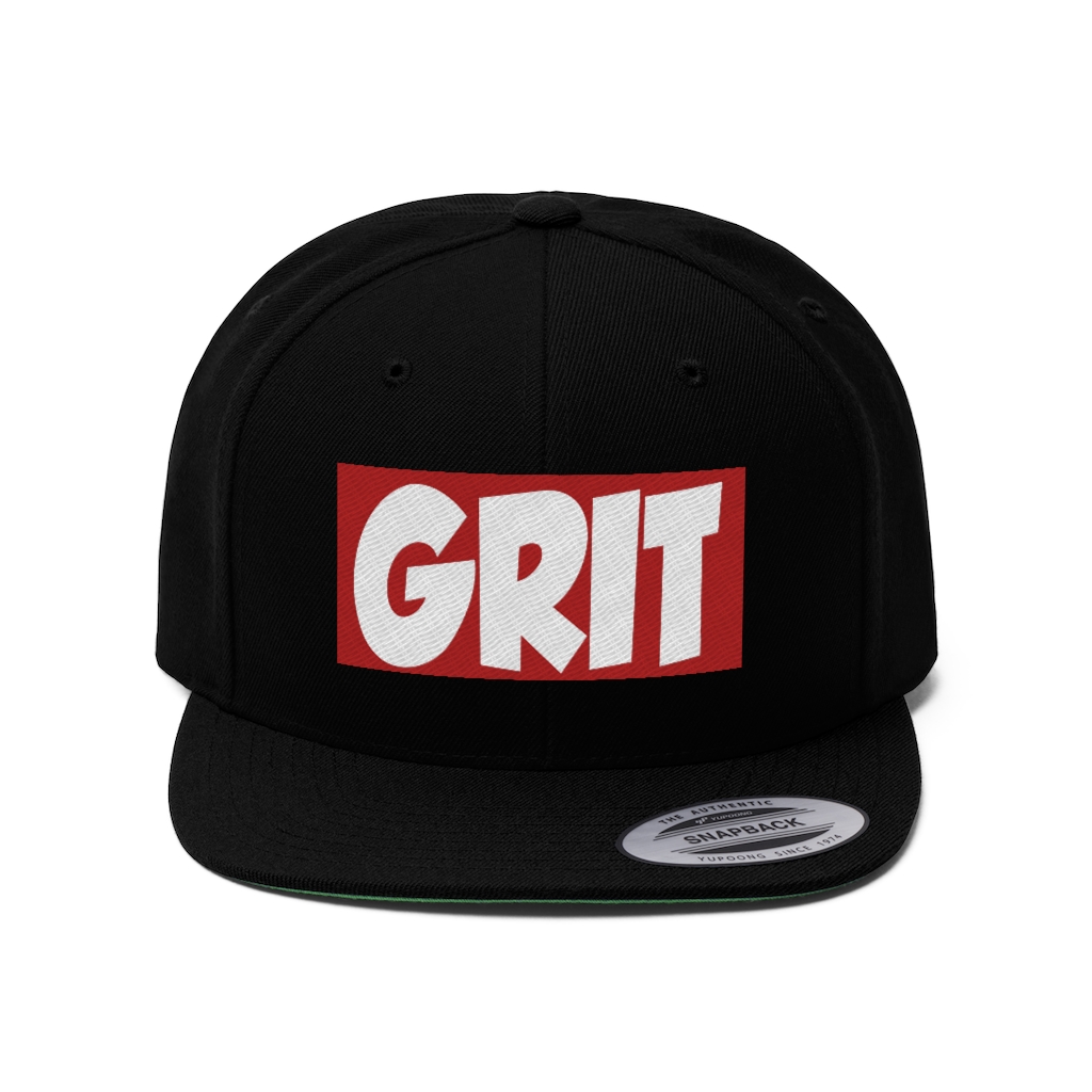 Unisex Flat Bill Hat
