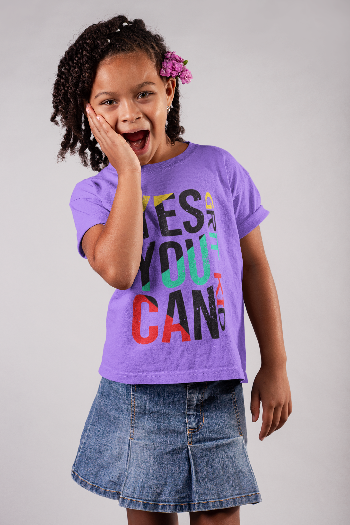 YES YOU CAN - Girls Princess Tee